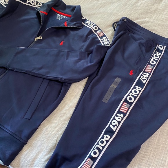 Polo 1967 Logo Tape Tracksuit - Picture 3 of 15